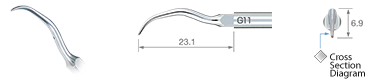 Scaler-Spitze G11 | NSK &amp; Satelec